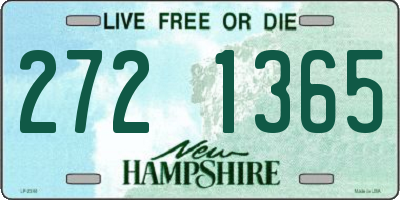 NH license plate 2721365