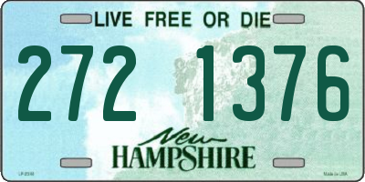 NH license plate 2721376