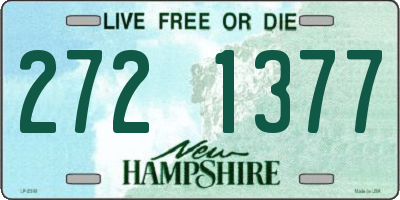NH license plate 2721377