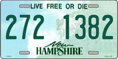 NH license plate 2721382