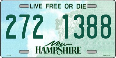 NH license plate 2721388