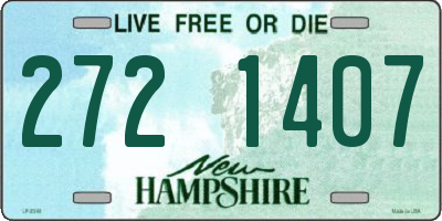 NH license plate 2721407