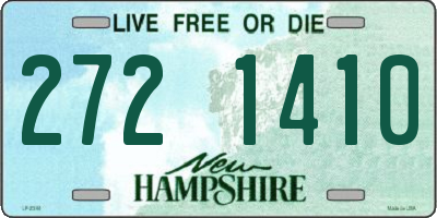 NH license plate 2721410