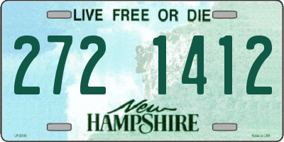 NH license plate 2721412