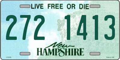 NH license plate 2721413