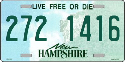NH license plate 2721416