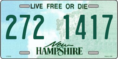 NH license plate 2721417