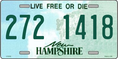 NH license plate 2721418