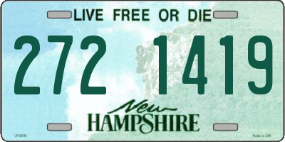 NH license plate 2721419