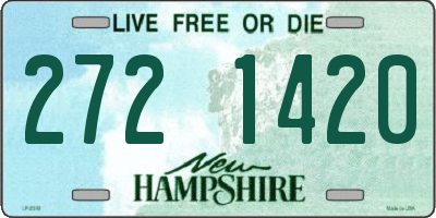 NH license plate 2721420