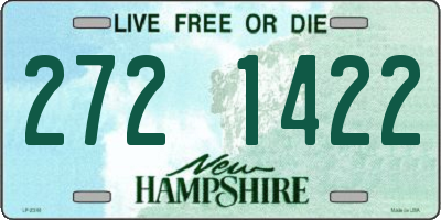 NH license plate 2721422