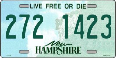 NH license plate 2721423