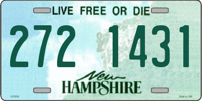 NH license plate 2721431