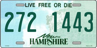 NH license plate 2721443