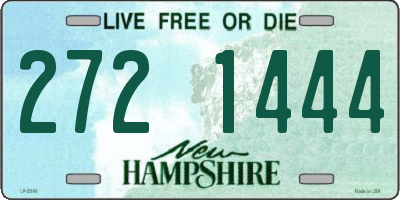 NH license plate 2721444