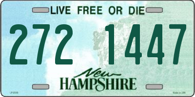 NH license plate 2721447