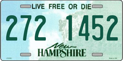 NH license plate 2721452