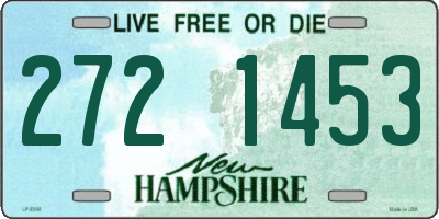 NH license plate 2721453