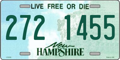 NH license plate 2721455