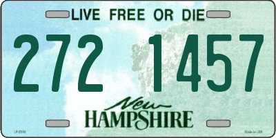 NH license plate 2721457