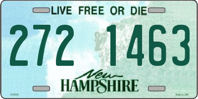 NH license plate 2721463