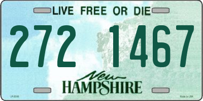 NH license plate 2721467