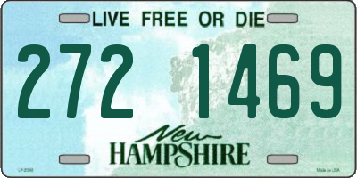 NH license plate 2721469