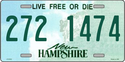 NH license plate 2721474