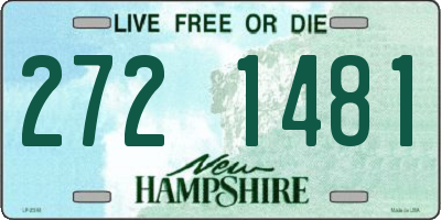 NH license plate 2721481