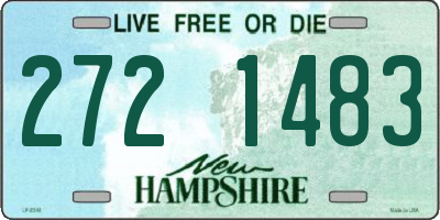 NH license plate 2721483