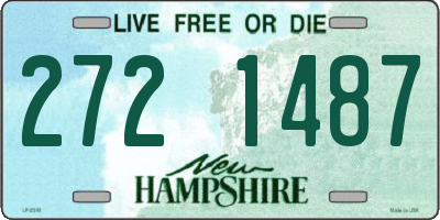 NH license plate 2721487