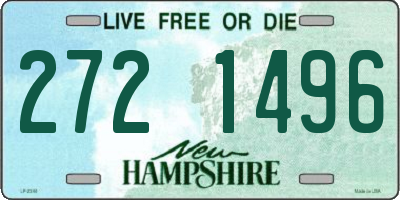 NH license plate 2721496