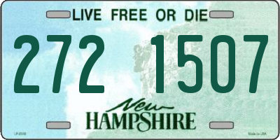 NH license plate 2721507