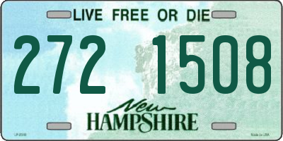NH license plate 2721508