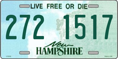 NH license plate 2721517