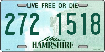 NH license plate 2721518