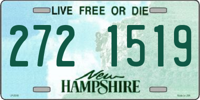 NH license plate 2721519