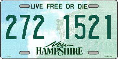 NH license plate 2721521