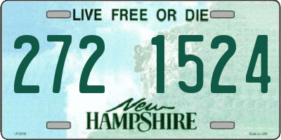 NH license plate 2721524