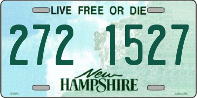 NH license plate 2721527