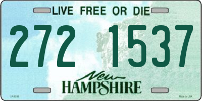 NH license plate 2721537