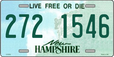NH license plate 2721546