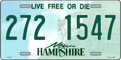 NH license plate 2721547