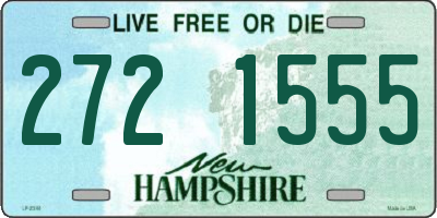 NH license plate 2721555