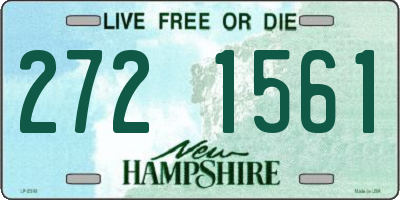 NH license plate 2721561