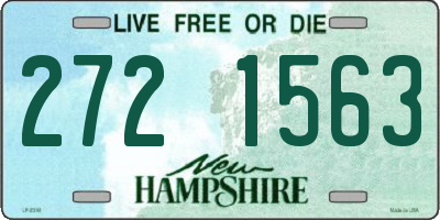 NH license plate 2721563