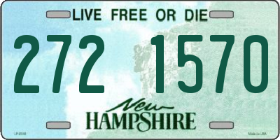 NH license plate 2721570