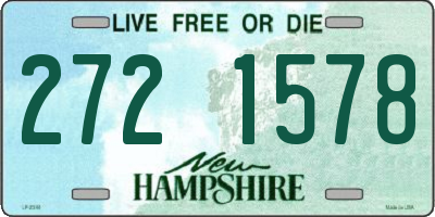 NH license plate 2721578