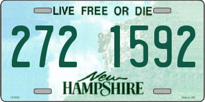 NH license plate 2721592