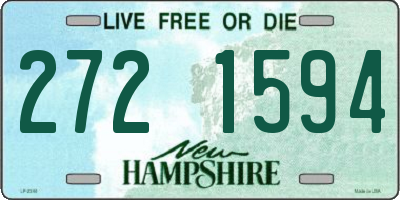 NH license plate 2721594